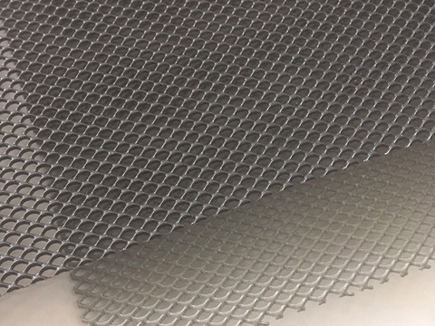 Aviation aluminum diamond mesh