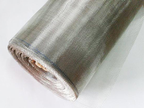 Iron window screen mesh