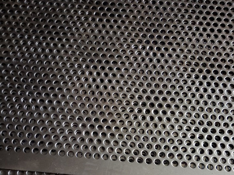 Perforated metal mesh