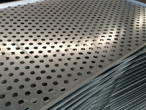 Perforated metal mesh