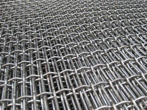 Crimped wire mesh