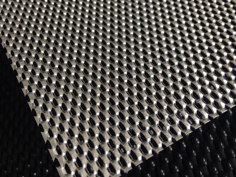 Aluminum pedal mesh