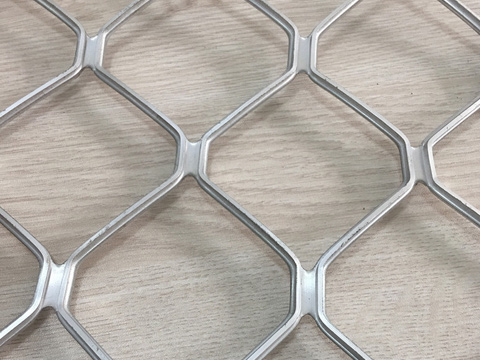 Aluminum security grill mesh