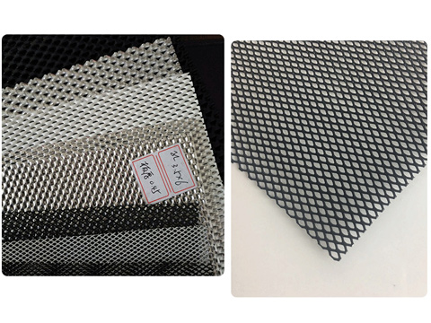 Aviation aluminum diamond mesh