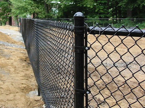 Chain link fence