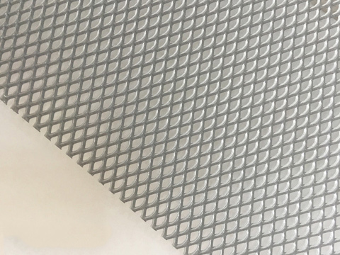 Aviation aluminum diamond mesh