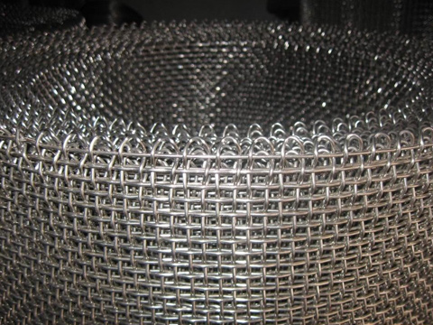 Crimped wire mesh