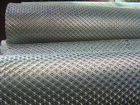 Expanded metal mesh